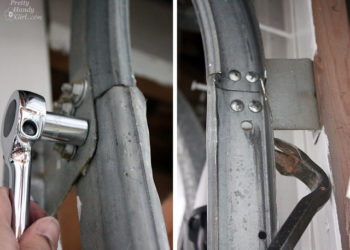 garage door track alignment