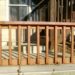 how to build railing on concrete porch