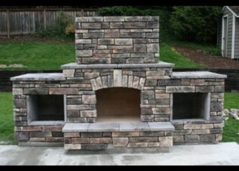 building an outdoor fireplace yourself