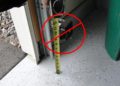 garage door opener safety sensor height