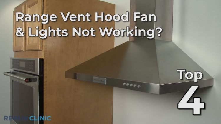 vent a hood light not working