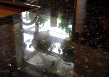 How do you get the shine back on granite countertops?