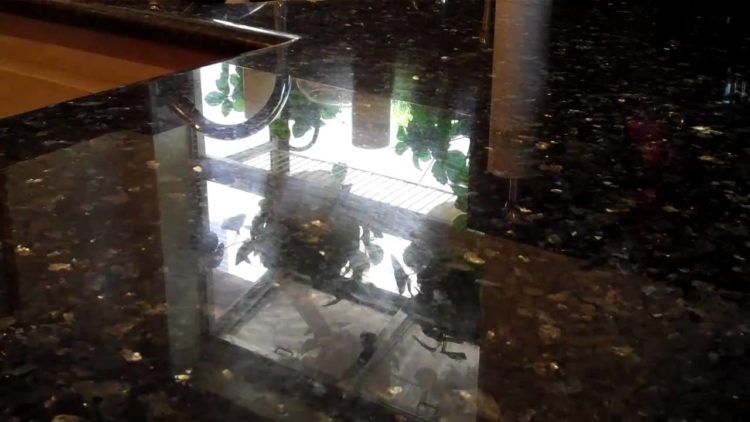 How do you get the shine back on granite countertops?