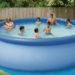 how to get slime out of inflatable pool