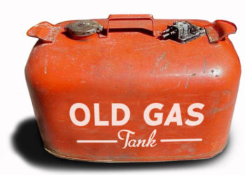 how to clean out old gas tank