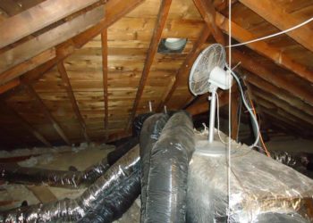 Can I put a box fan in my attic?