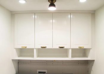 How do you fill gaps in Ikea cabinets?