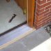 how to install a door threshold replacement