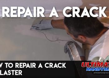 how to repair cracks in plaster ceiling