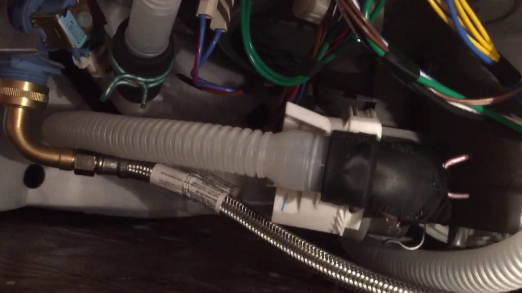 How do I fix my dishwasher leaking from the bottom?