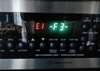 pf error code on whirlpool oven