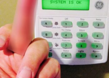 adt keypad keeps beeping