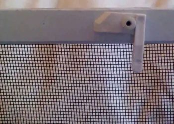 how to install window screen without tabs