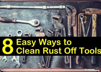 how to clean rust off grill with baking soda