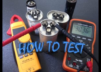 how to check a capacitor on an air conditioner