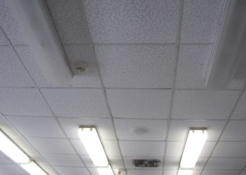what are ceiling tiles made of