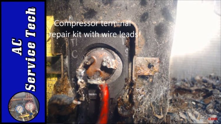ohm reading on compressor