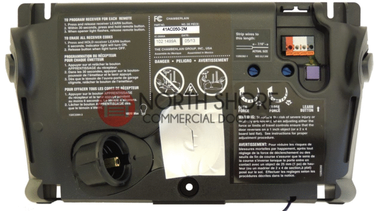 How do you change a liftmaster circuit board?