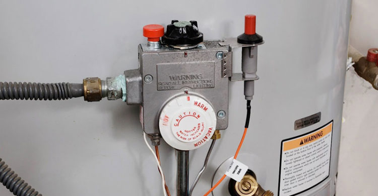 how to replace gas control valve water heater