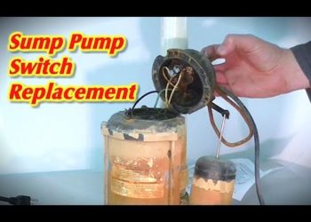sump pump float switch repair