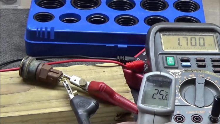 how to test temperature sensor
