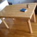 homemade butcher block table
