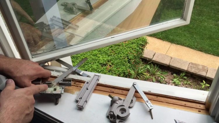 how to replace window crank