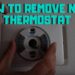 remove nest thermostat from wall