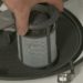 how to remove filter in dishwasher