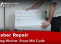 why does my maytag washer stop on wash cycle