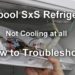 whirlpool side by side refrigerator not cooling but freezer works