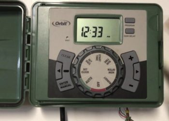 how to set sprinkler timer