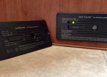 how to replace rv propane detector