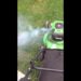 lawn tractor burning oil