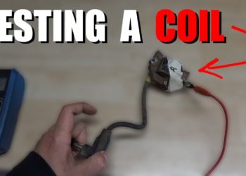 How do you test a Lawn Boy coil?