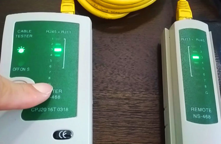 how to use ethernet cable tester
