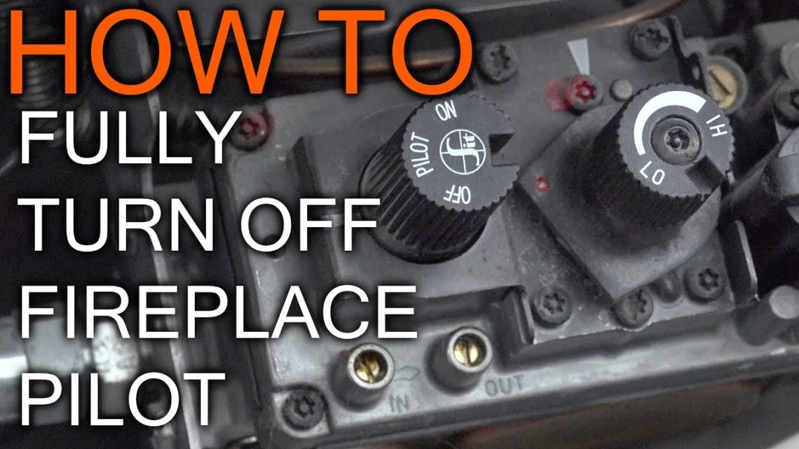 How do I turn my gas fireplace back on?