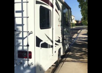 motorhome backup camera installation