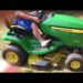 How do you put a mulching blade on a John Deere?