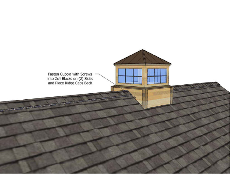 how-do-you-shingle-a-cupola