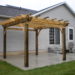 how to anchor a pergola to concrete