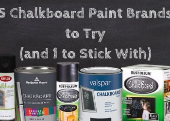 valspar chalkboard paint tips