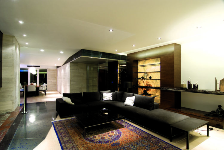 choosing recessed lighting living room
