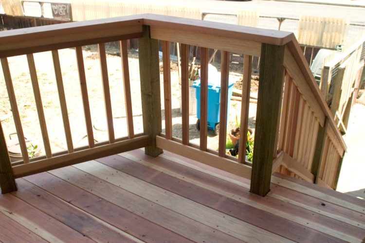 2x6 railing cap