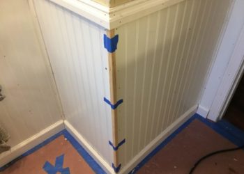 how to install corner guard molding