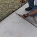 how to install concrete expansion joint