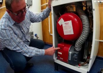 bleeding a boiler heating system