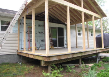 how to seal a screened porch