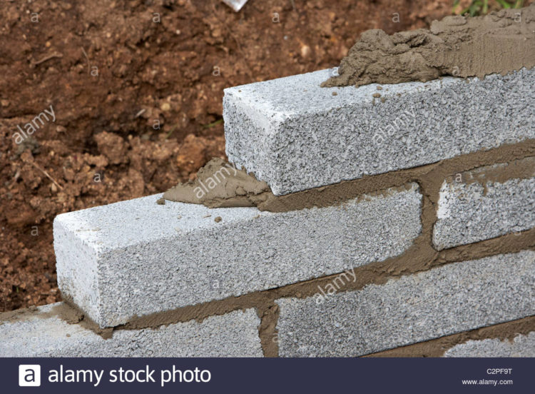 breeze block wall uk