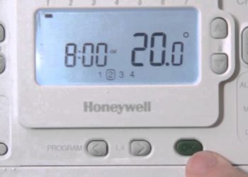 How do I program my Honeywell rth7600d?